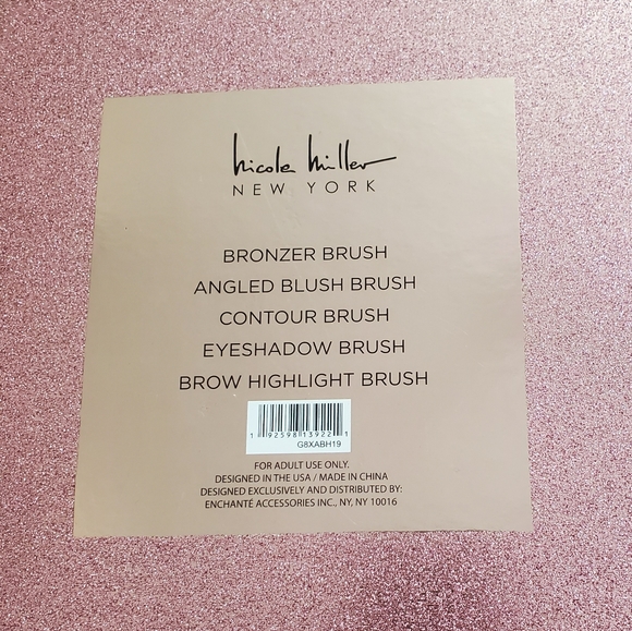 Nicole Miller NY GLITZ & GLAM 5 Brush Collection - Picture 4 of 5